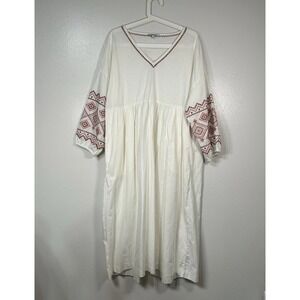 knee length dresses for ladies Midi Linen Dress With Front Buttons & Pockets – Claudio Milano